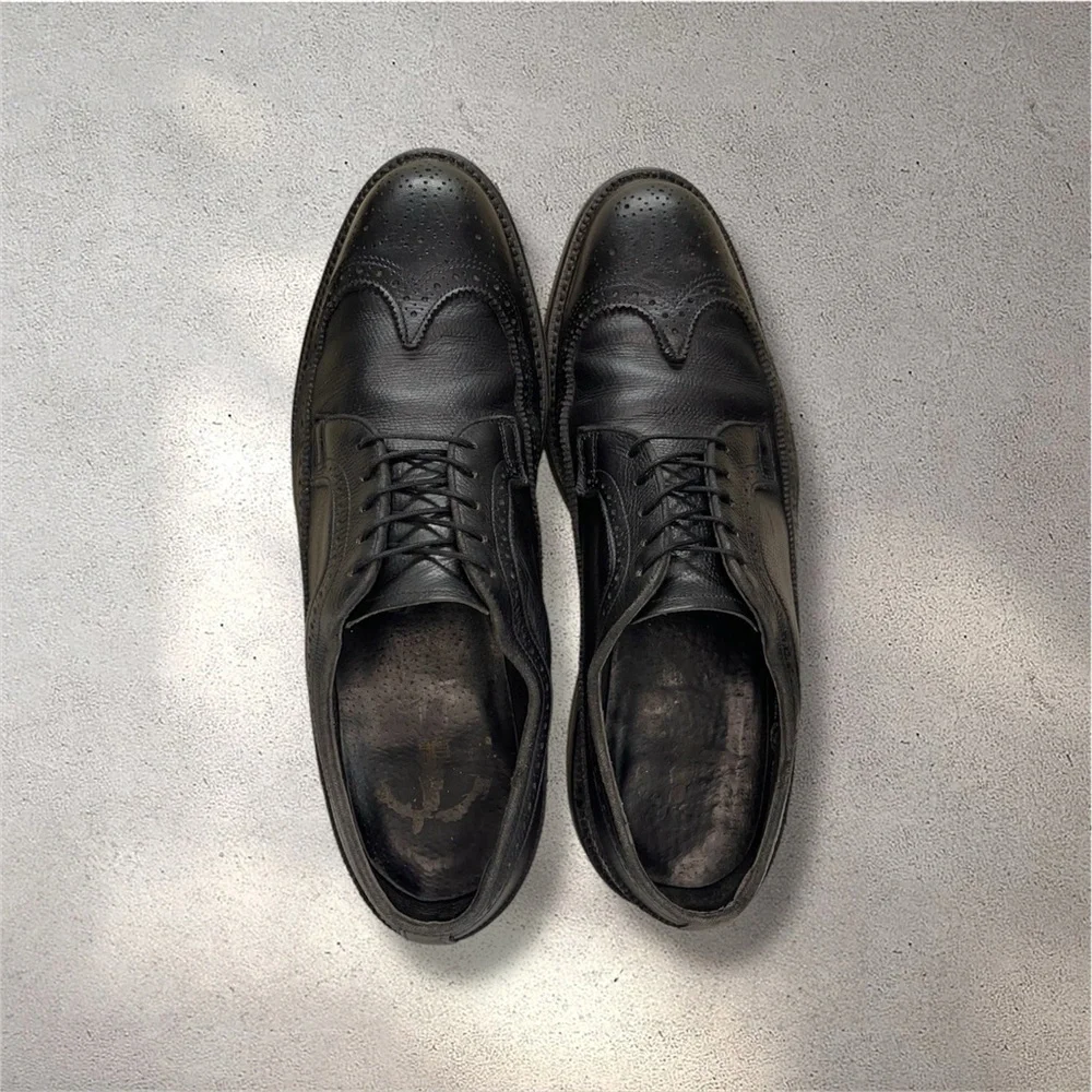 EXECUTIVE IMPERIALS Leather Oxford Wingtips Dress Lace Up Vibram Shoes